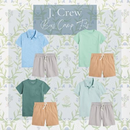 J Crew Boys’ Camp Outfits // J Crew Kids // Boys Style // J Crew Sale

#LTKsalealert #LTKkids #LTKActive
