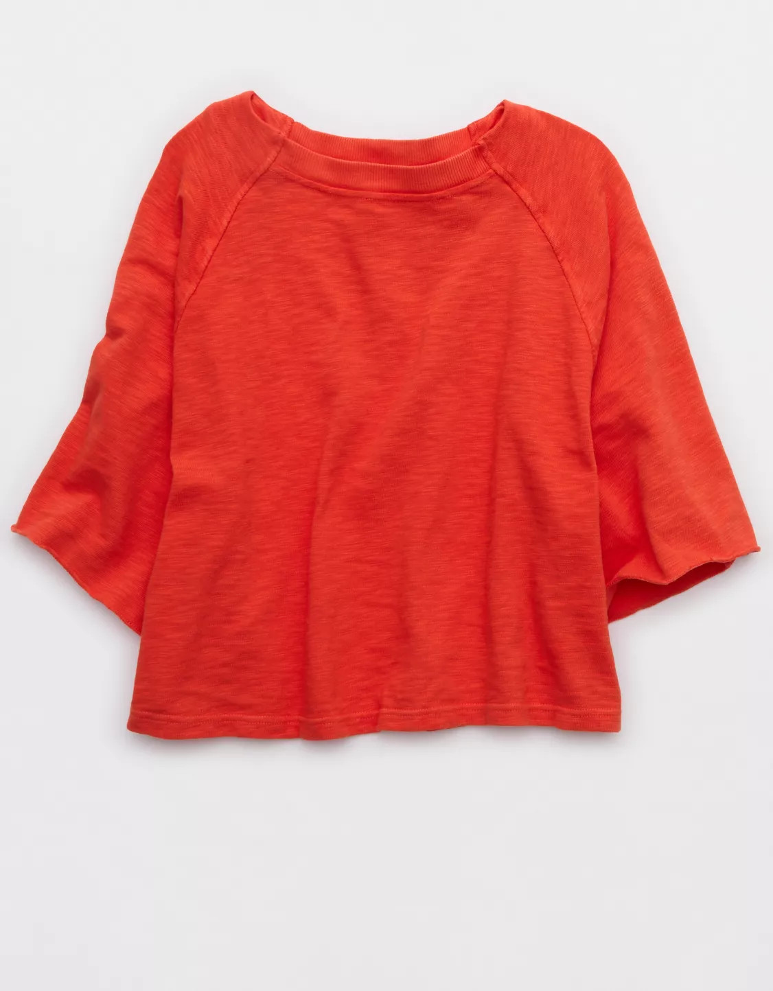 Aerie It's Casual Knit Slub T-Shirt | Aerie