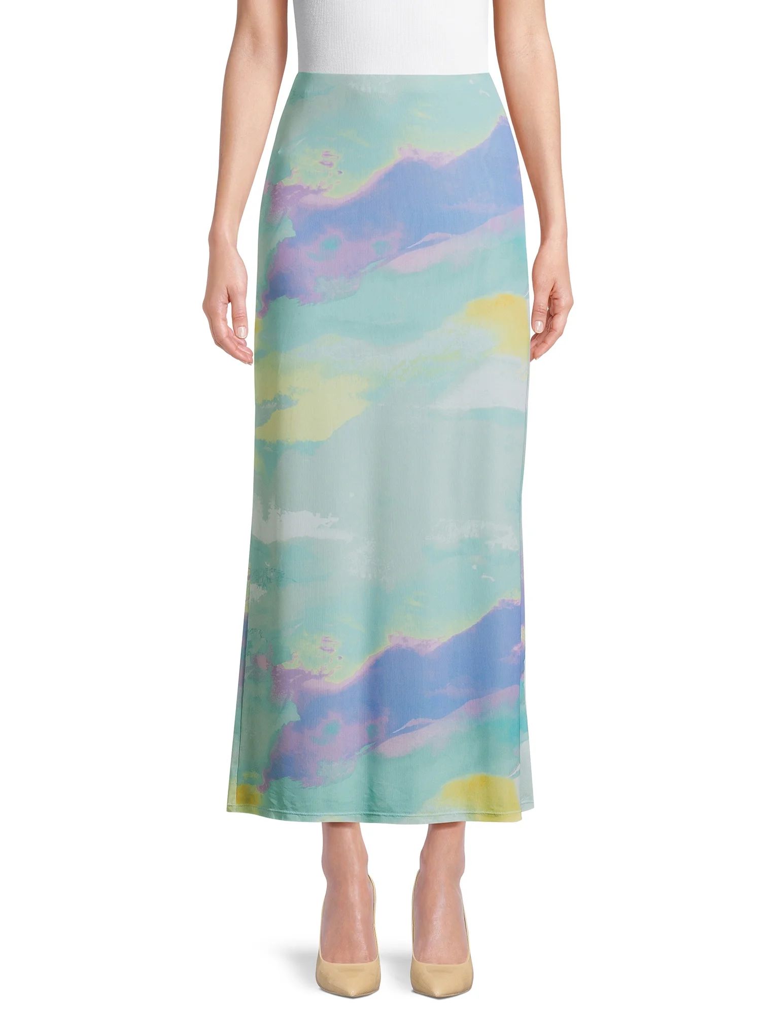 No Boundaries Juniors Mesh Maxi Skirt, Sizes XS-XXXL | Walmart (US)