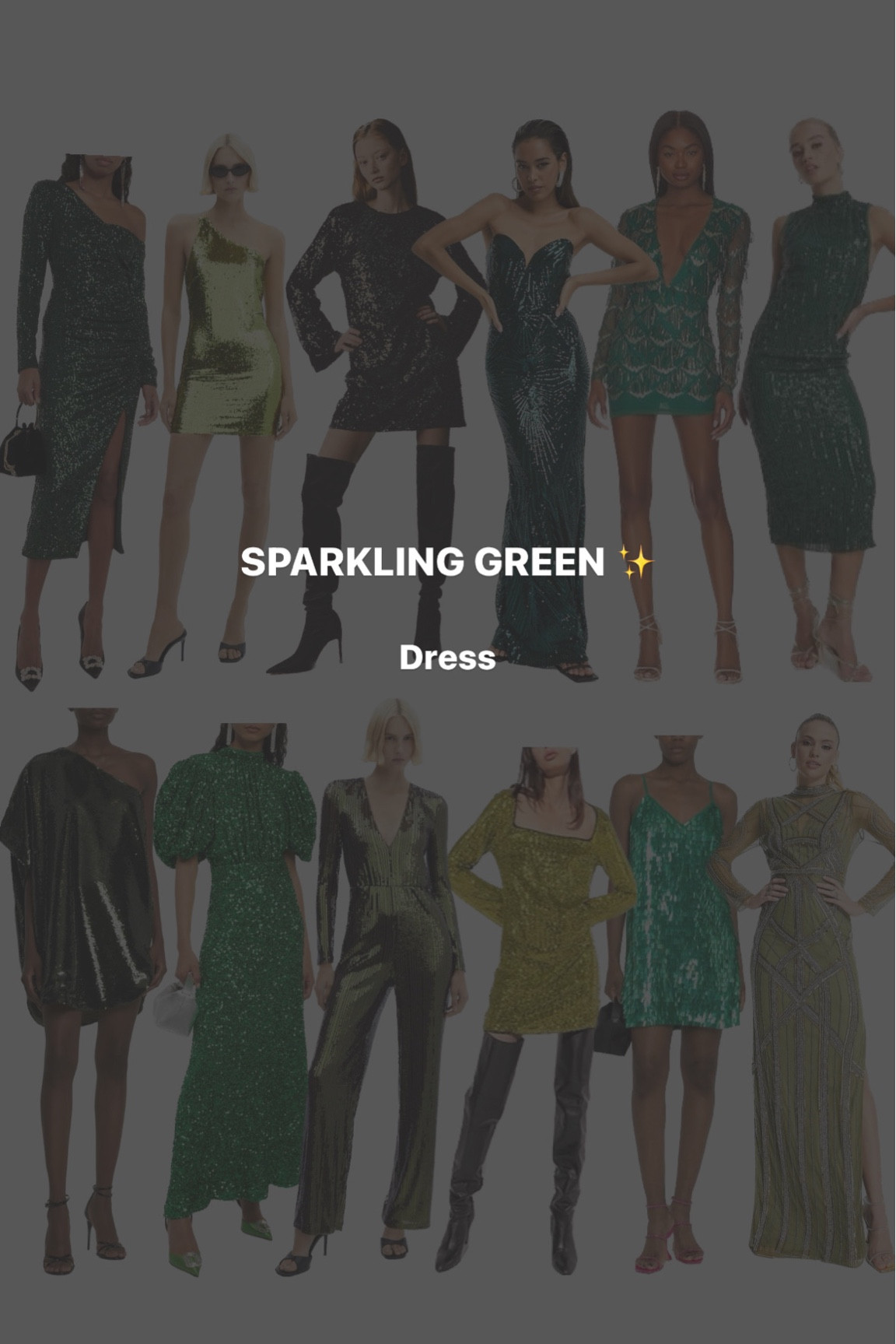 Sparkling green dress // #newyearseve  #sparklingdress  #greendress #sparklinggreendress 

#LTKeurope #LTKstyletip #LTKparties #LTKGiftGuide
