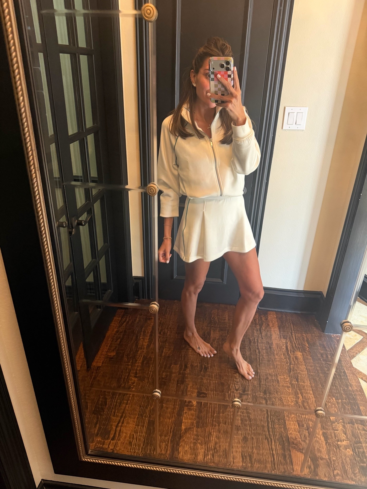 my favorite lil tennis set ever in my fav material!

#LTKootd #LTKdayinmylife