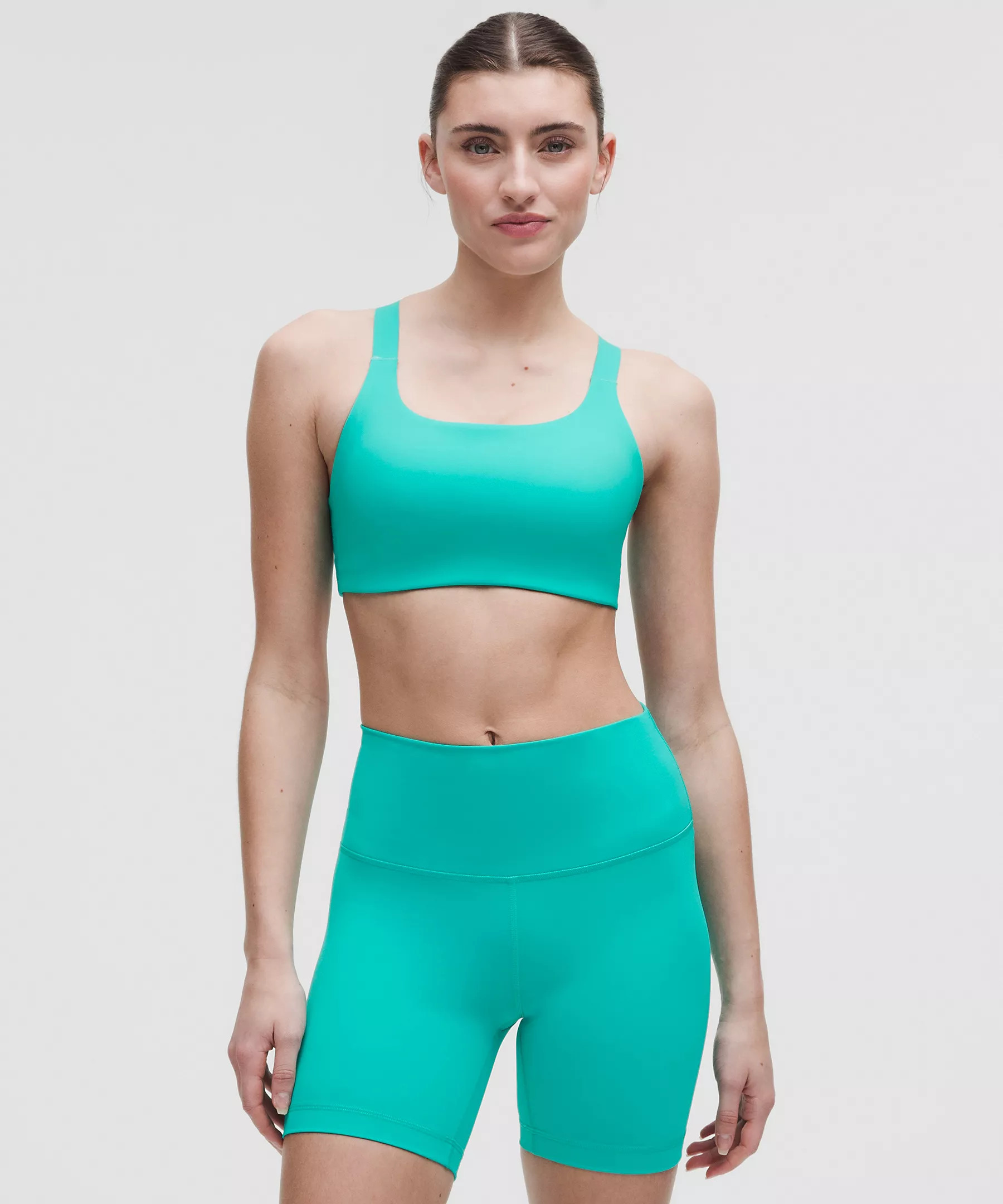Ultralu Square-Neck Workout Bra | Lululemon (US)