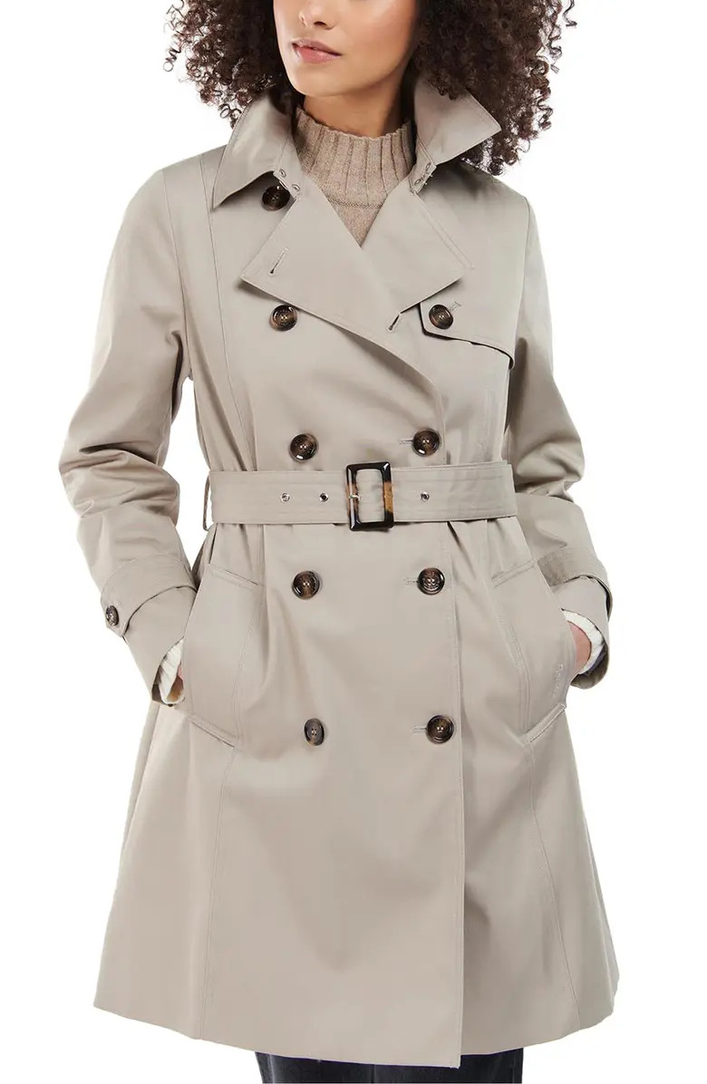 Barbour Greta Waterproof Trench Coat | Nordstrom | Nordstrom