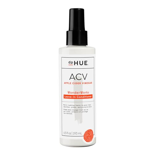 dpHUE Apple Cider Vinegar Wonderworks Leave-In Conditioner - Prepares, Primes & Protects Hair from Heat & Styling Damage - Enhances Shine - Vegan & Color Safe | Amazon (US)
