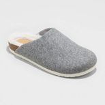 Women's Bev with Fur Mules - Universal Thread™ Gray | Target