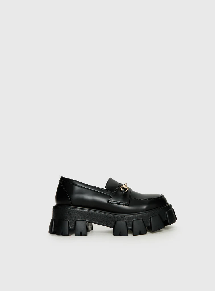 Penny Lane Loafers Black | Princess Polly US