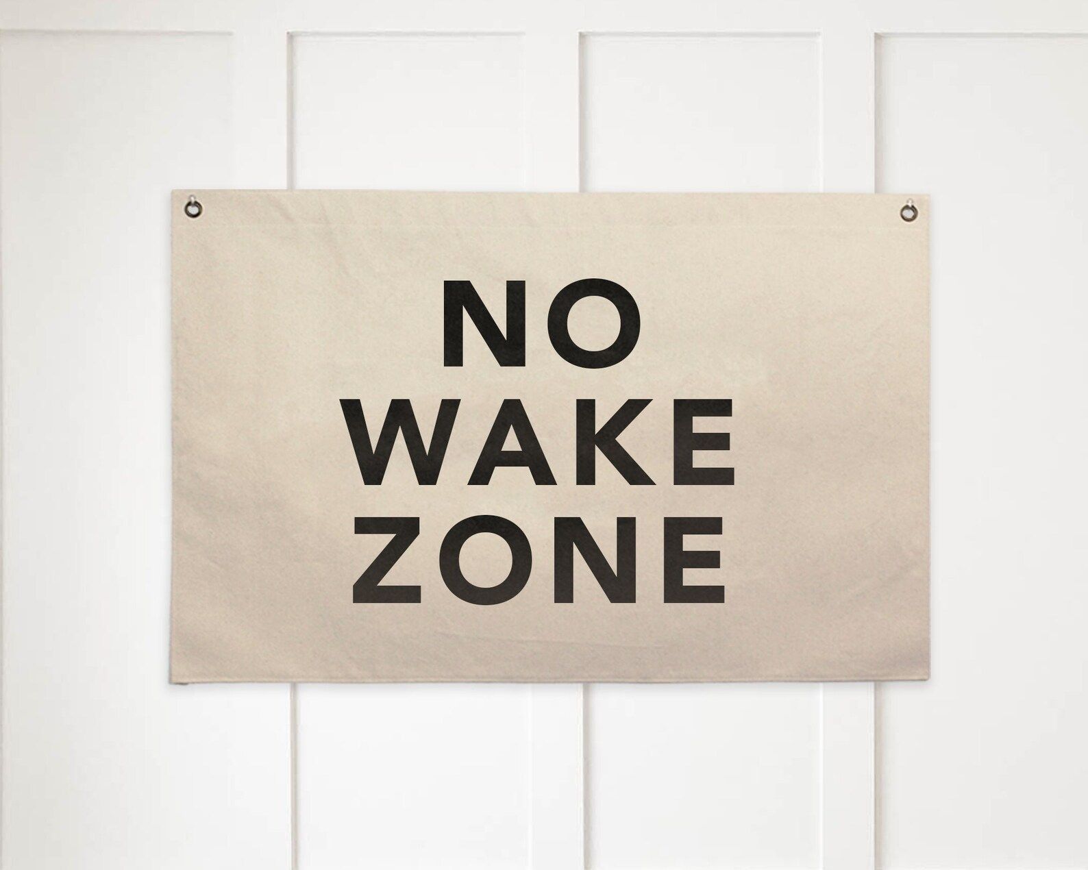 No Wake Zone Canvas Wall Flag  Coastal Beach  Gender Neutral | Etsy | Etsy (US)