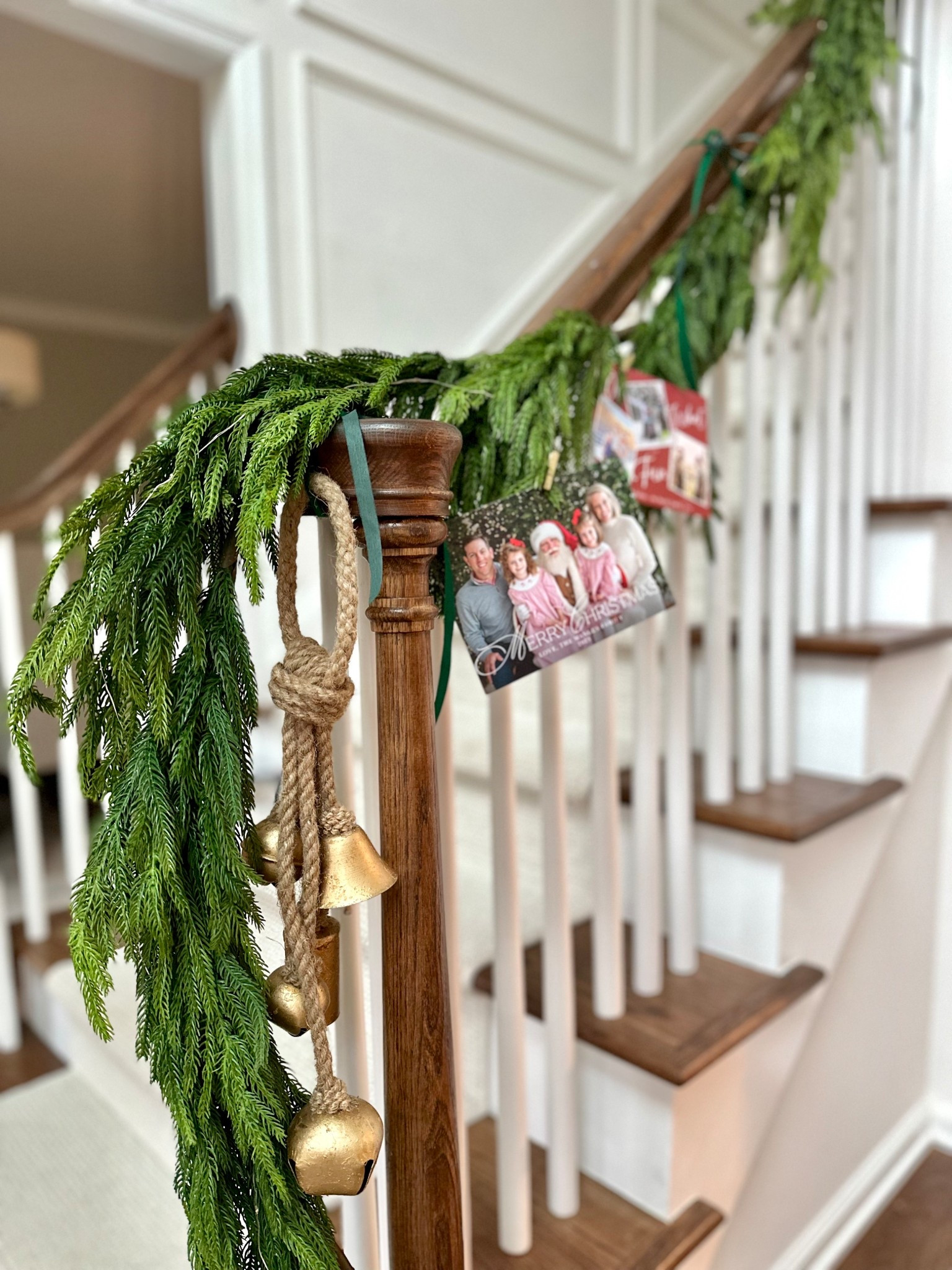 Stair garland
Christmas garland
Christmas bells

#LTKHome #LTKHoliday #LTKSeasonal