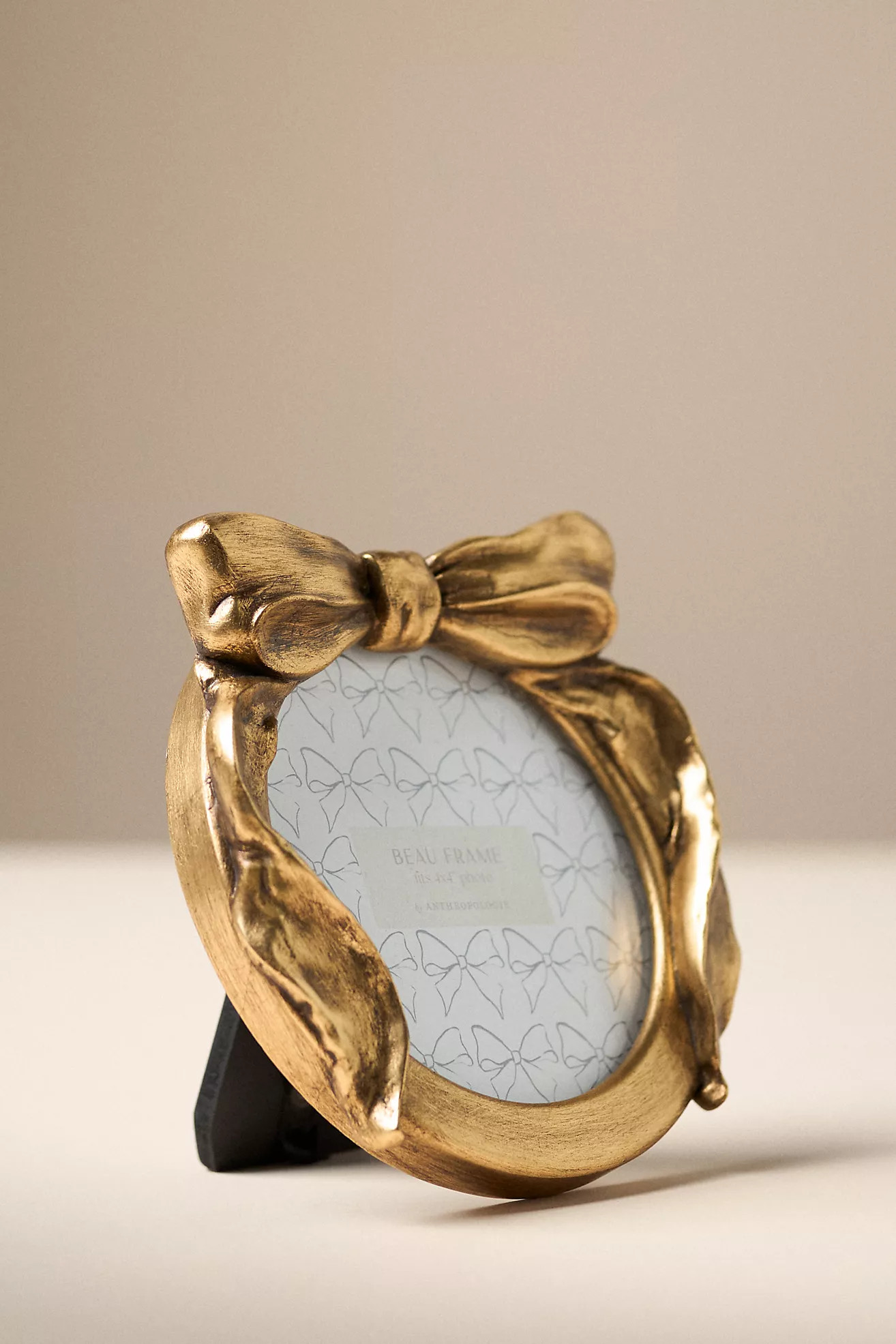 Beau Bow Gold Picture Frame | Anthropologie (US)