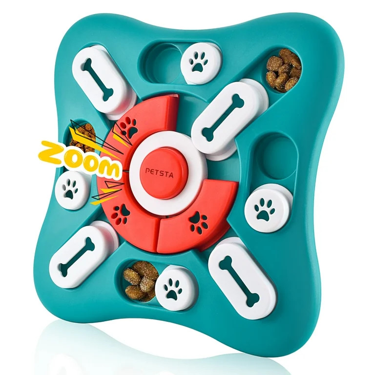 Dog Puzzle Toys, Squeaky Treat Dispensing Dog Enrichment Toys for IQ Training and Brain Stimulati... | Walmart (US)