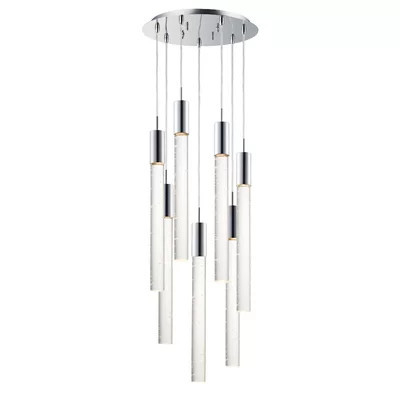 Senn 7 - Light Cluster Cylinder LED Pendant | Wayfair North America