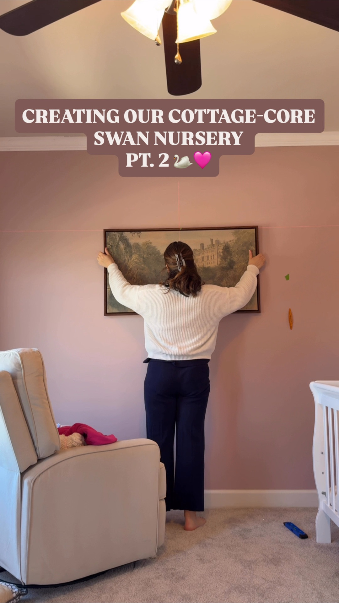Cottage-core swan nursery pt. 2 🦢🩷

Pink nursery, nursery inspo, baby girl nursery 

#LTKHome #LTKmomlife #LTKBaby