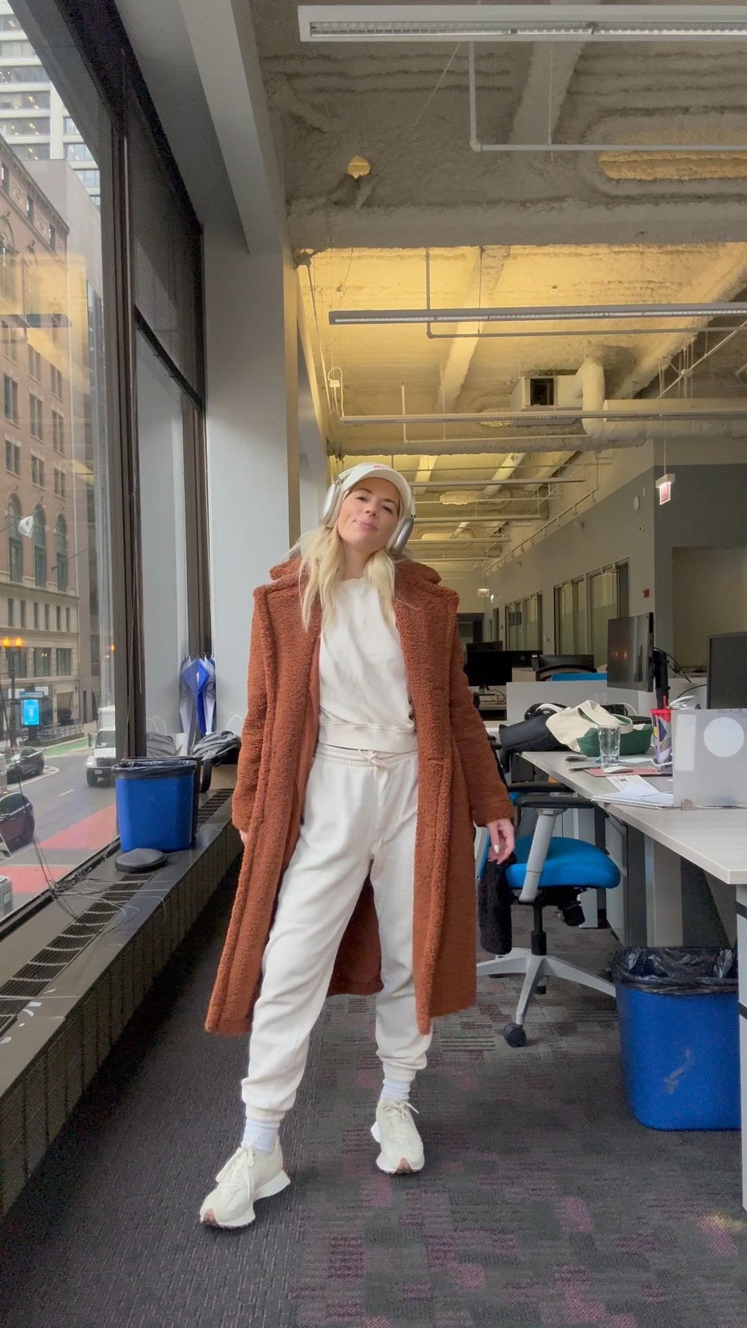 Business casual with extra emphasis on the casual 