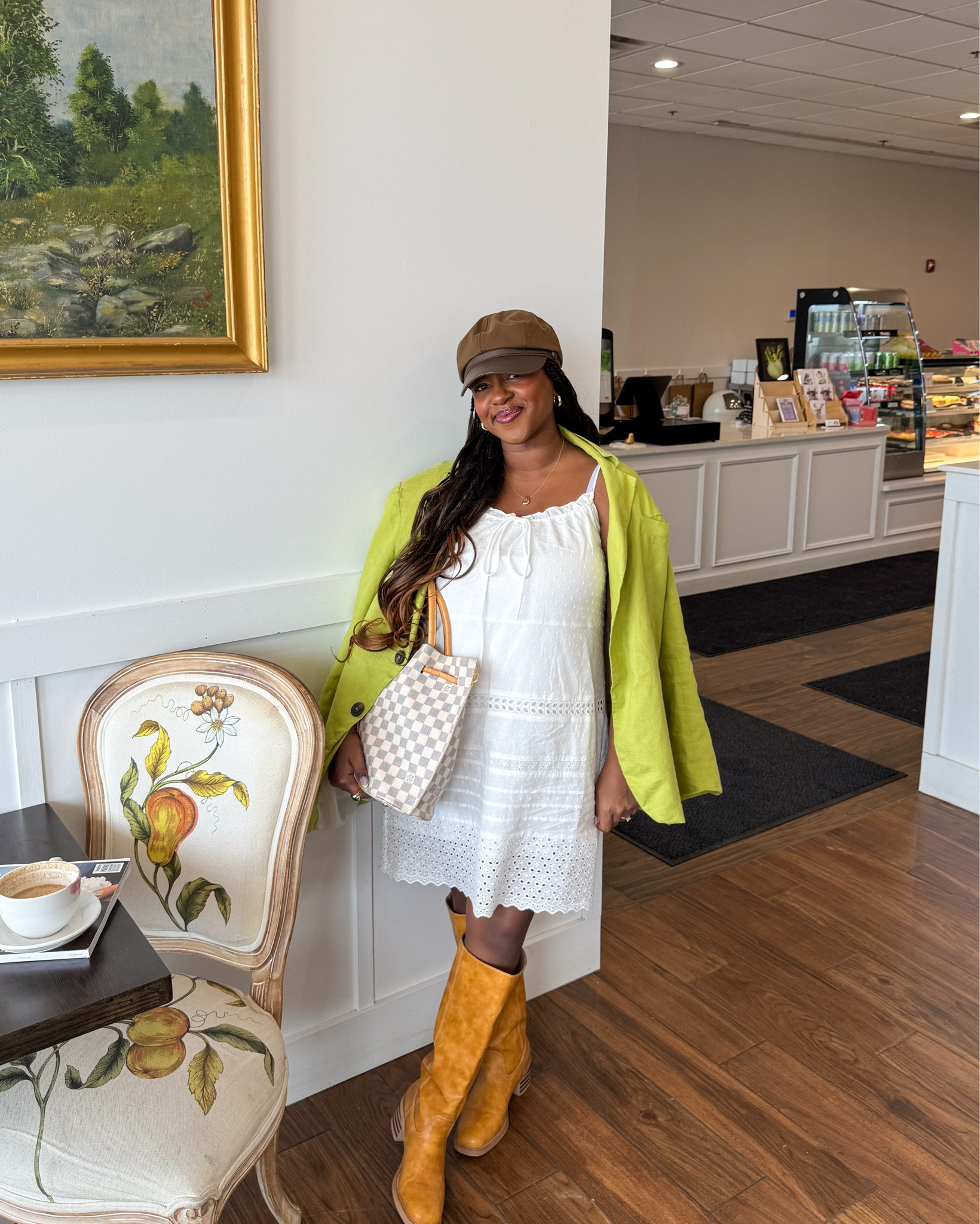 Spring outfit Inspo 💗🌷👢 dress is Lovestitch, linked similar 

#LTKSeasonal #LTKootd #LTKPetite