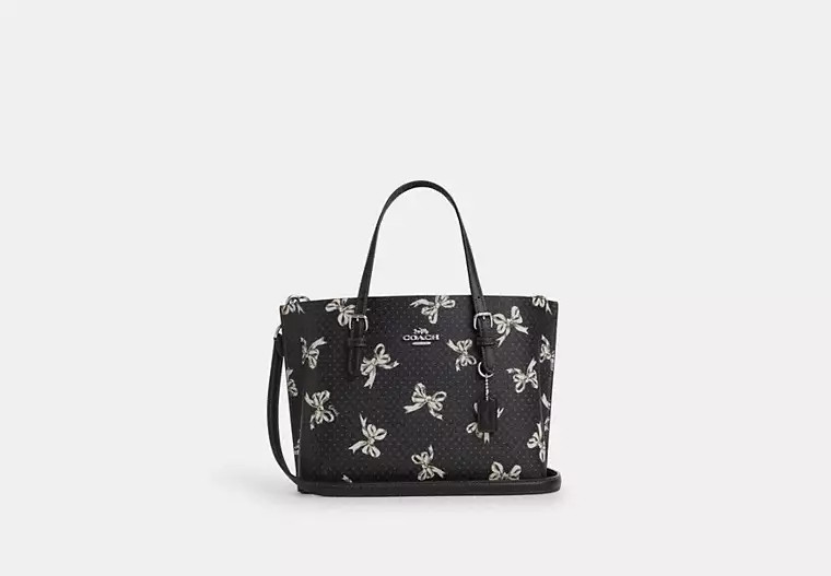 Mollie Tote Bag 25 With Bow Print | Coach Outlet US