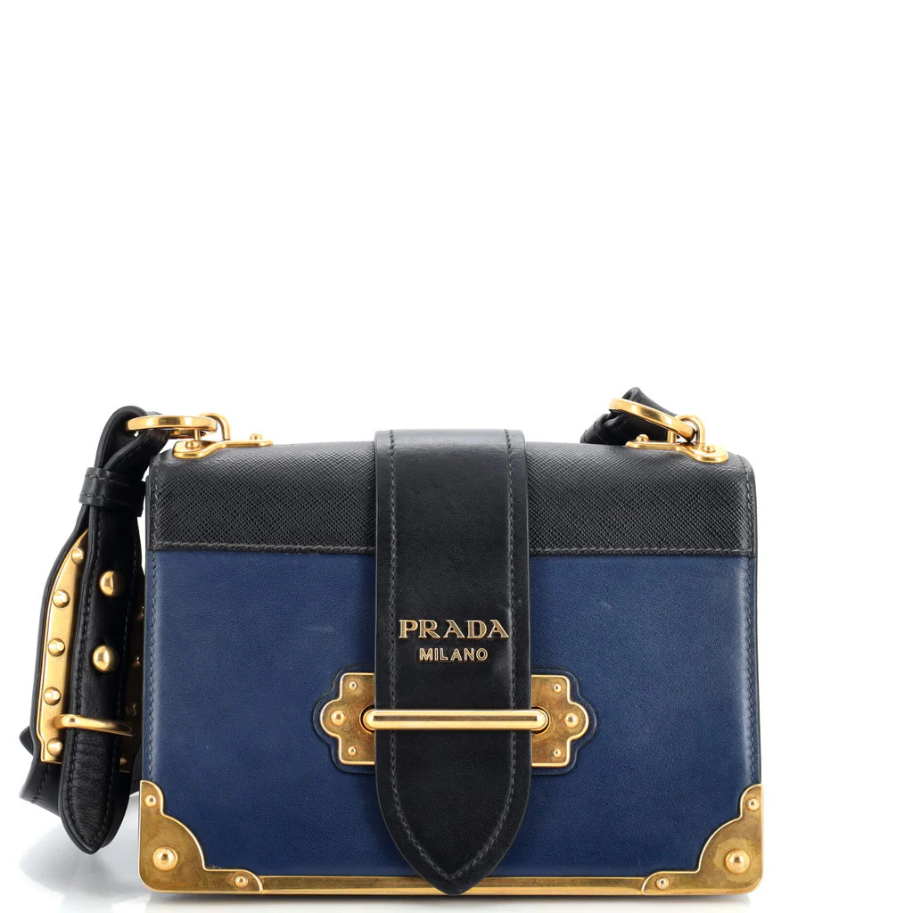 Cahier Crossbody Bag City Calf and Saffiano Small | Rebag