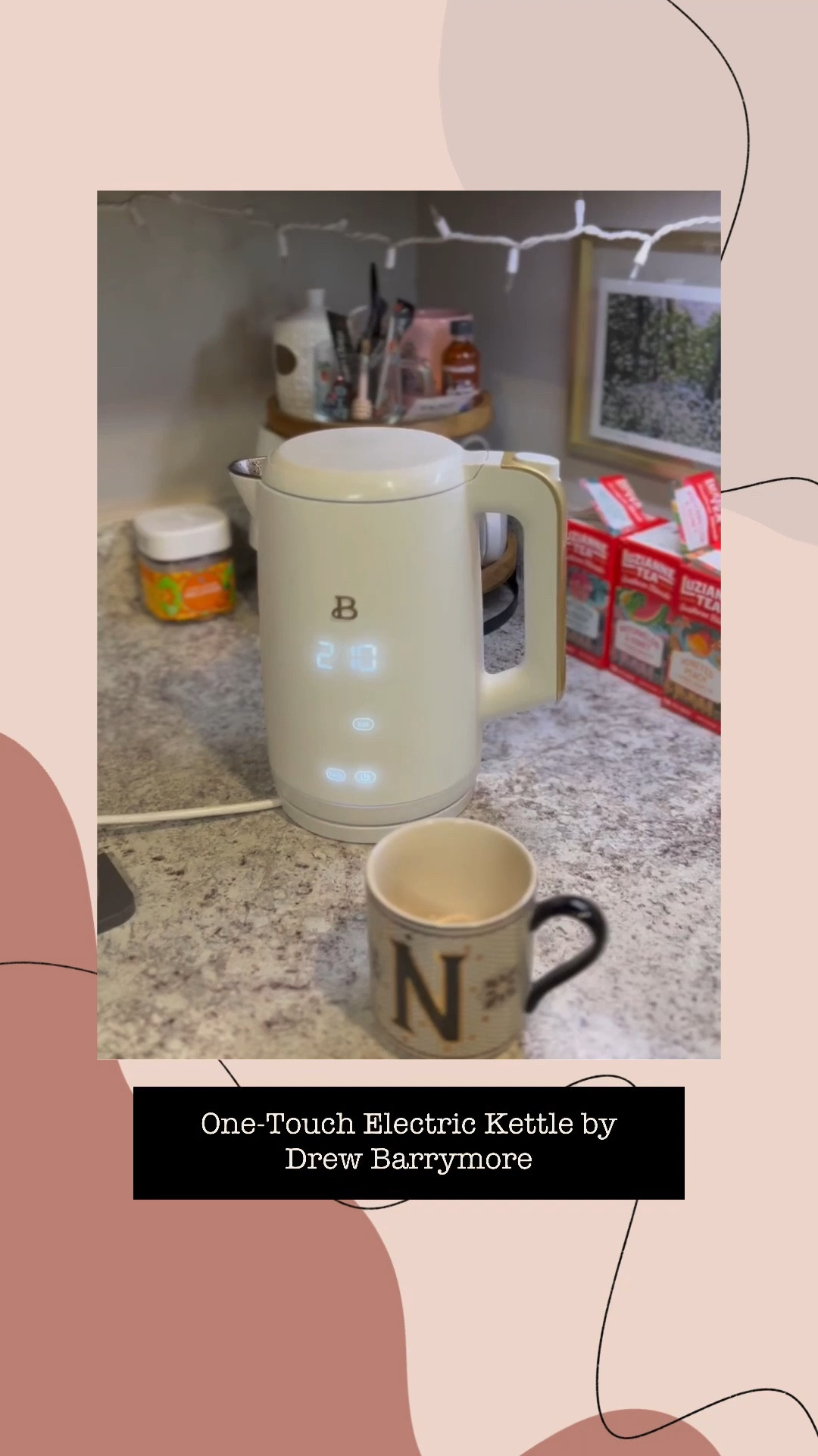 Drew Barrymore Kitchen Appliances, Electric Kettle, Kettle Touch, App  Kettle