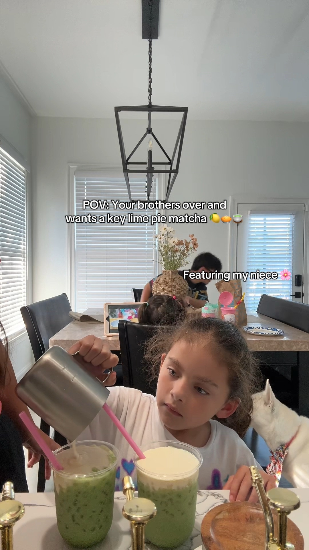 My brother and nieces approve of my key lime matcha 🍵🍋🥧

#LTKSeasonal #LTKHome #LTKKids