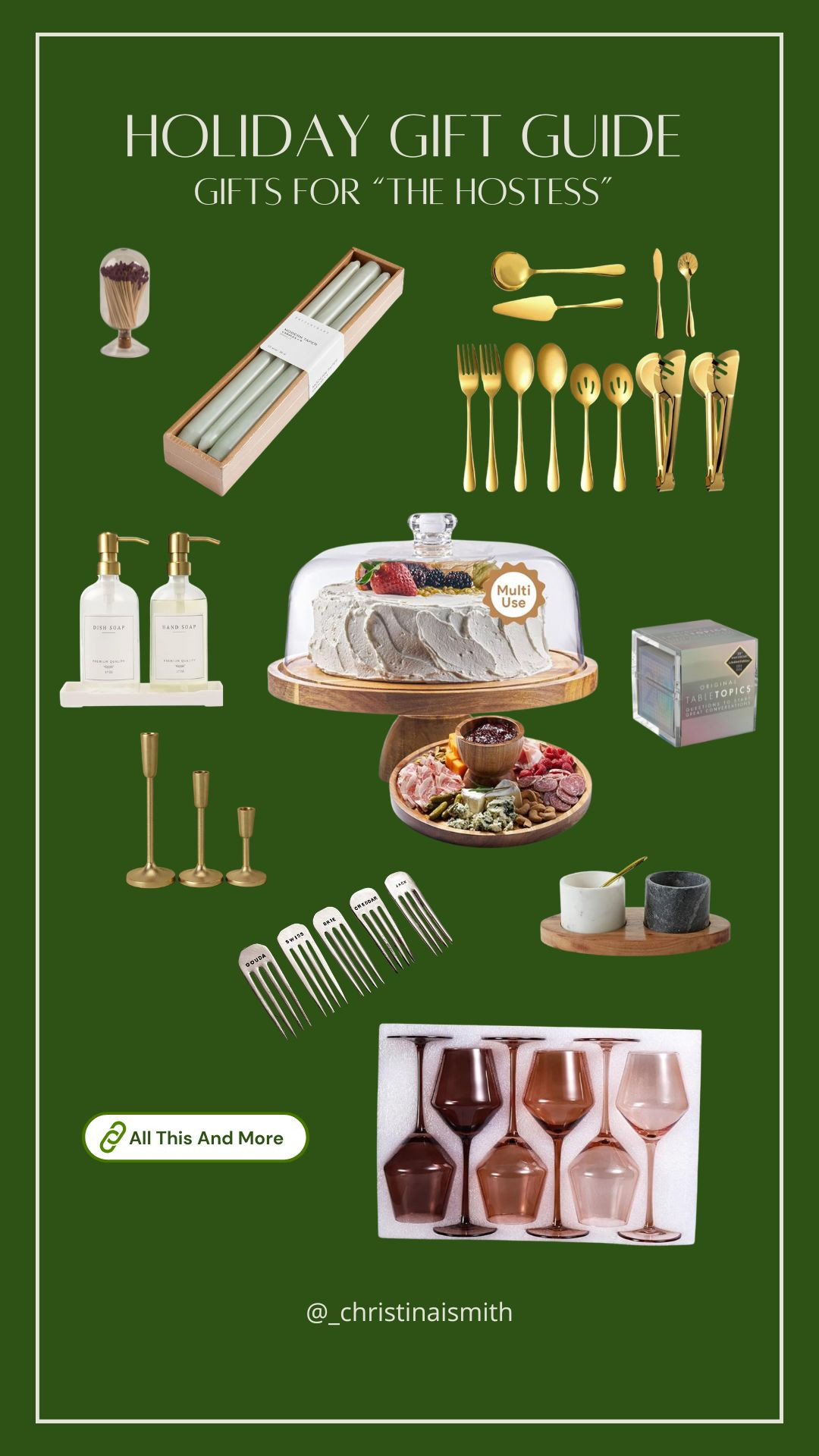 PERFECT gift ideas that will make any hostess want to invite you to their next party! 

 

#LTKGiftGuide #LTKHoliday #LTKHome