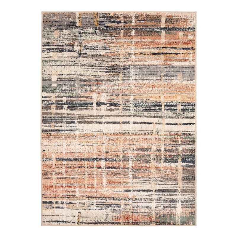 (D606) Sand & Spice Palatial Area Rug, 7x9 | At Home