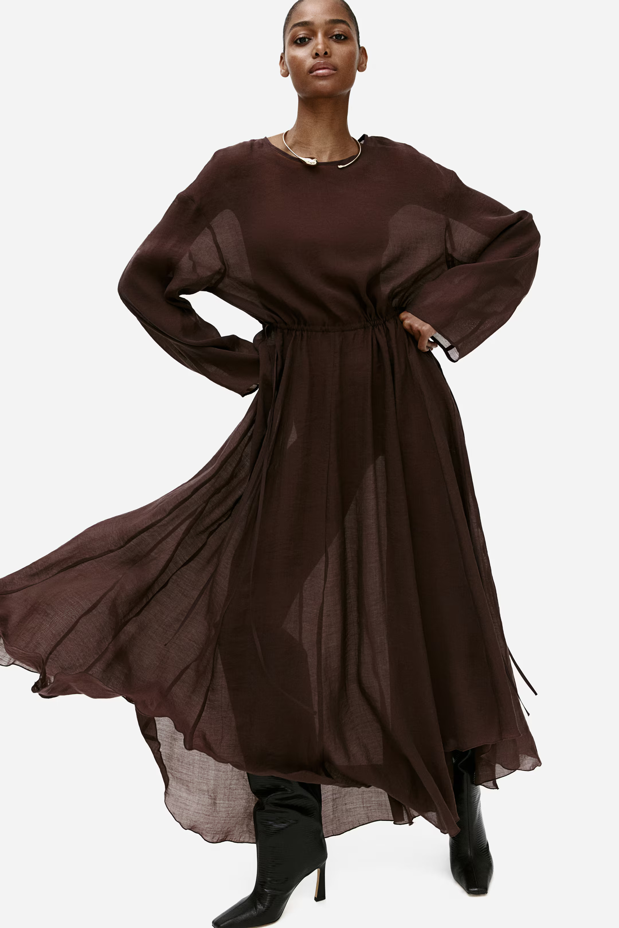 Drawstring dress | H&M (UK, MY, IN, SG, PH, TW, HK)