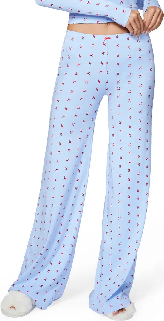 Florence by Mills Rib Print Pants | Nordstrom | Nordstrom