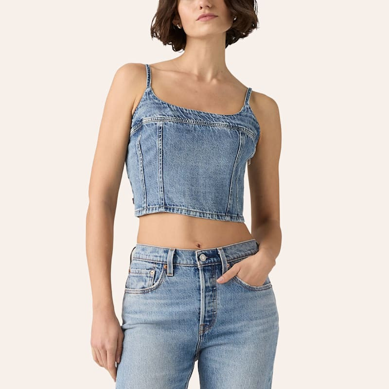 Levis Women's Jadine Light Wash Denim Cami Tank | Cavender's
