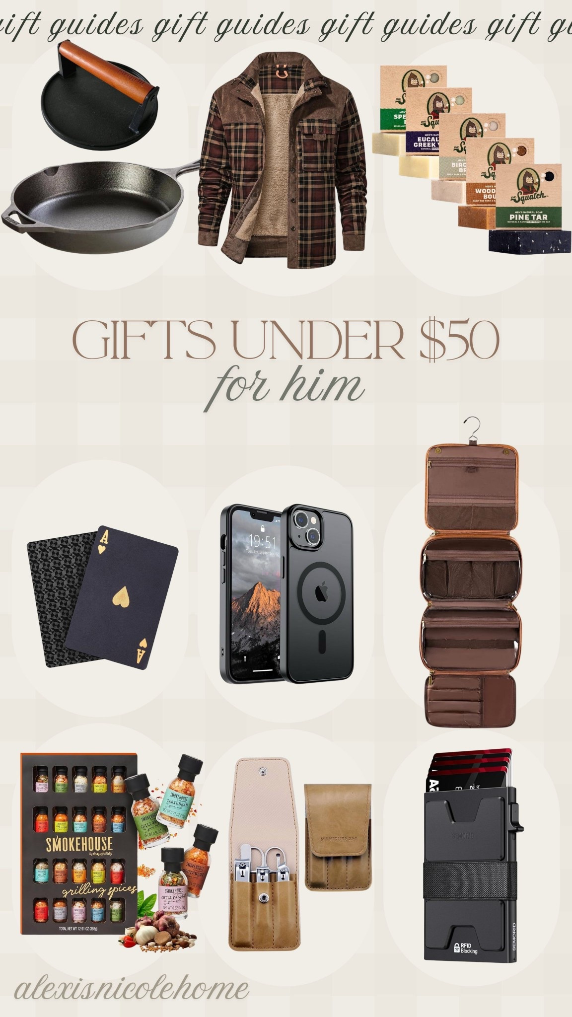 Gift season is here!! 🤍 rounding up all the best gifts for him, her, and the kids! ✨ gifts for him for under $50 that he'll actually love! 

#LTKFindsUnder50 #LTKSeasonal #LTKGiftGuide