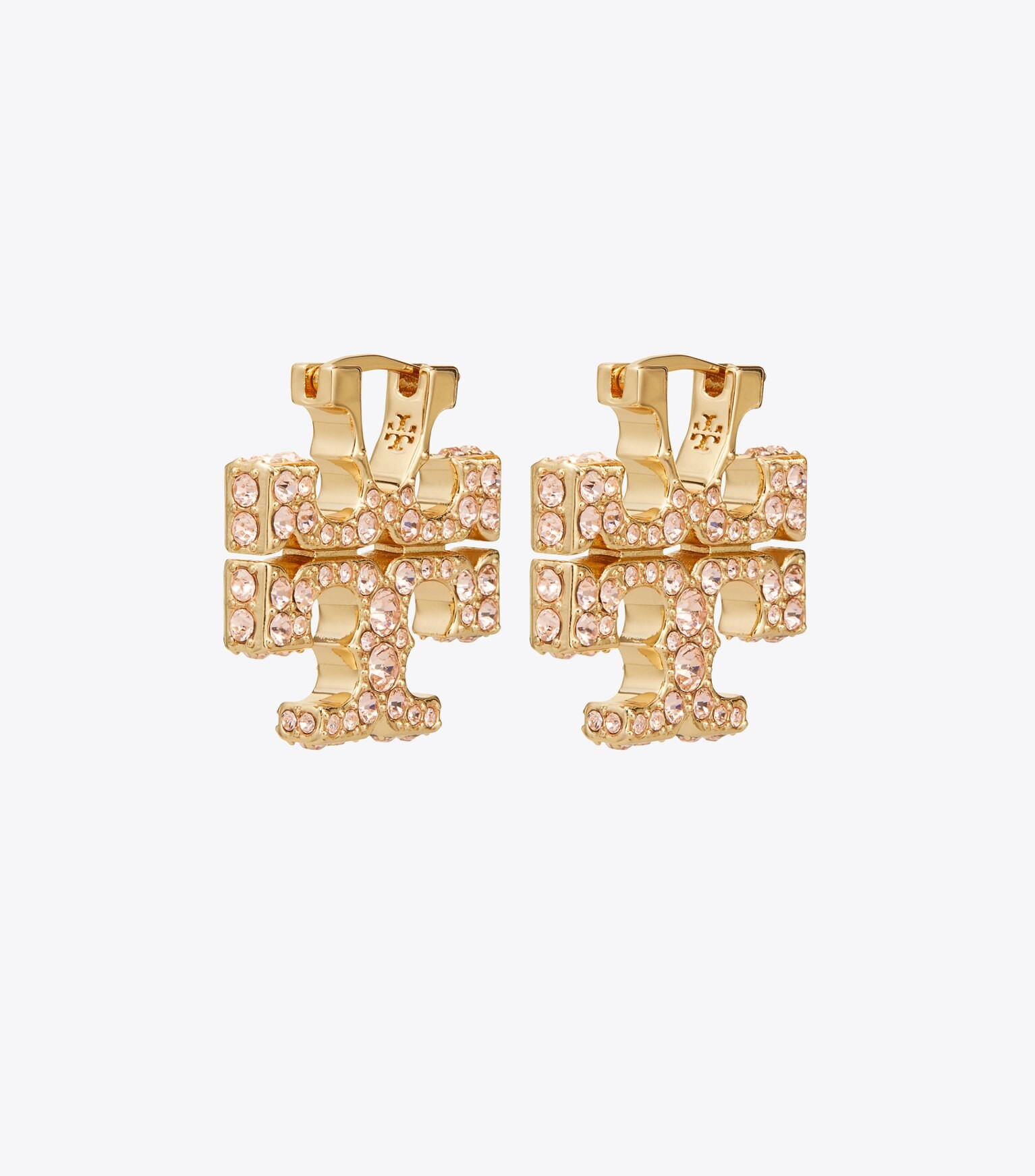 ICON PAVÉ HOOP EARRINGS | Tory Burch (US)