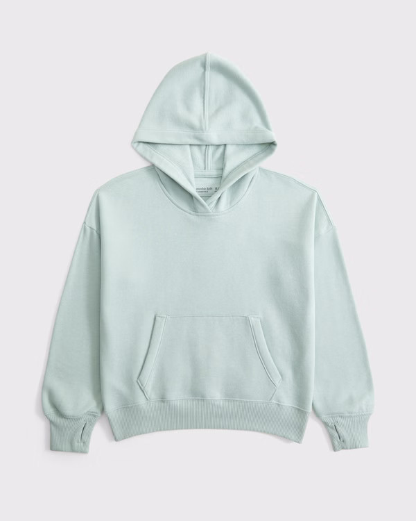 girls essential popover hoodie | girls tops | Abercrombie.com | Abercrombie & Fitch (US)