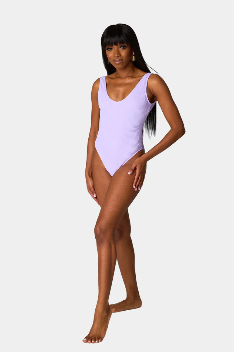 Bondi One-Piece Swimsuit - Lavender | BuddyLove