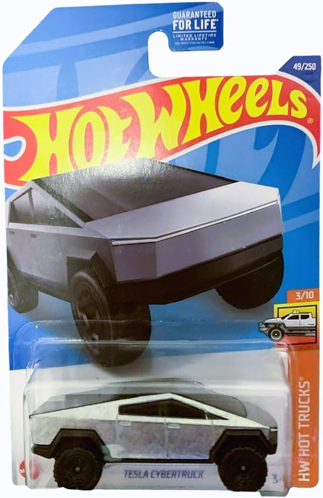 Hot Wheels 2022 HW Hot Trucks Tesla Cybertruck 49/250 | Amazon (US)