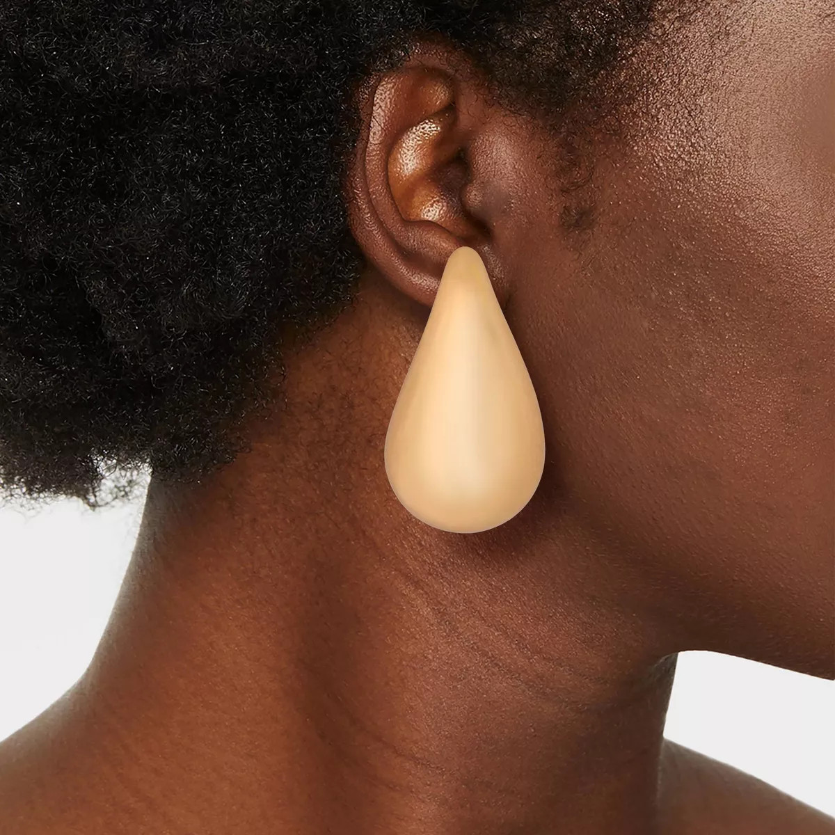 Large Teardrop Earrings - A New Day™ Gold | Target