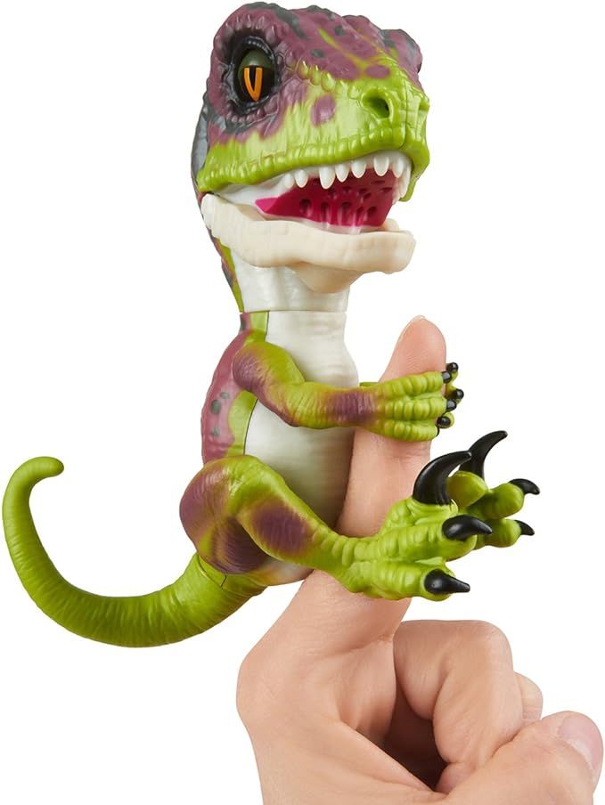 Untamed Raptor by Fingerlings - Stealth (Green) - Interactive Collectible Dinosaur - By WowWee | Amazon (US)