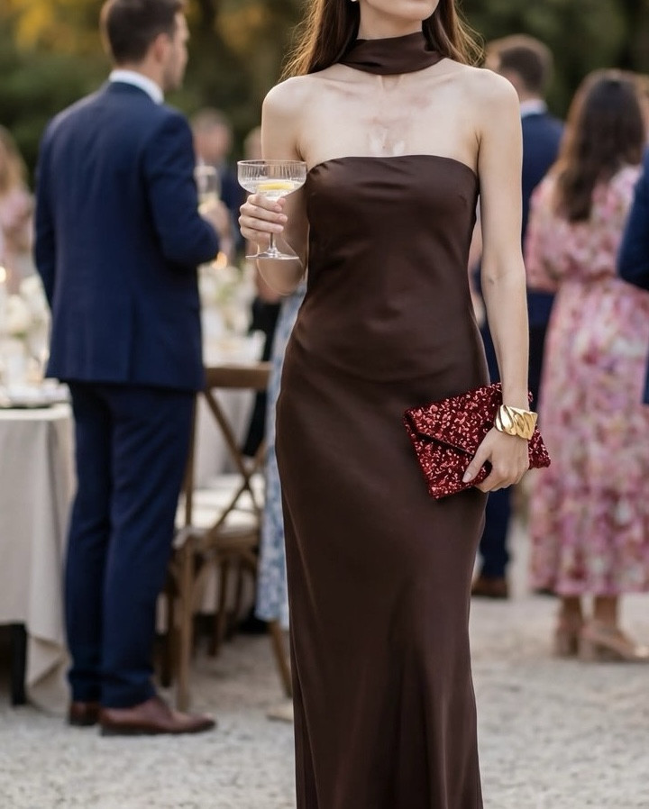 chocolate brown outfit