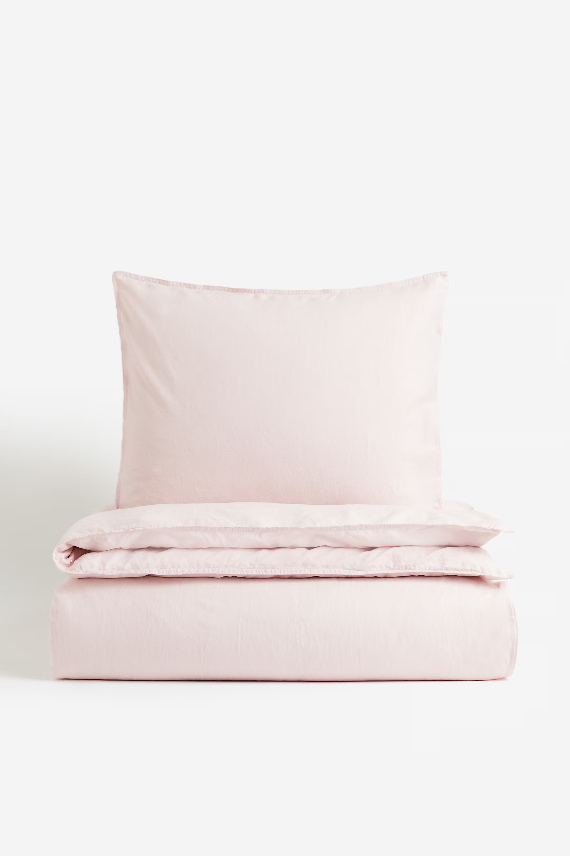 Linen-blend Twin Duvet Cover Set | H&M (US + CA)