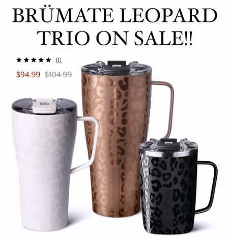 The Brumate Limestone Leopard Mug Bundle is the perfect size for any adventure. 

Commuting and road trips are a breeze with these insulated, cup holder friendly 16oz Toddy, 32oz Toddy XL & Toddy 22oz mugs. 

#Brumate #Gift #Leopard #Tumbler

#LTKSale #LTKFind #LTKsalealert