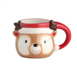 16oz. Reindeer Ceramic Mug by Celebrate It™ | Michaels Stores