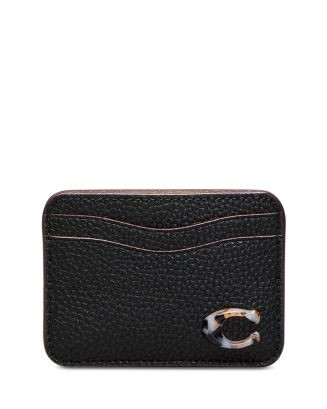 Coachtopia Wavy Leather Card Case   | Bloomingdale's | Bloomingdale's (US)