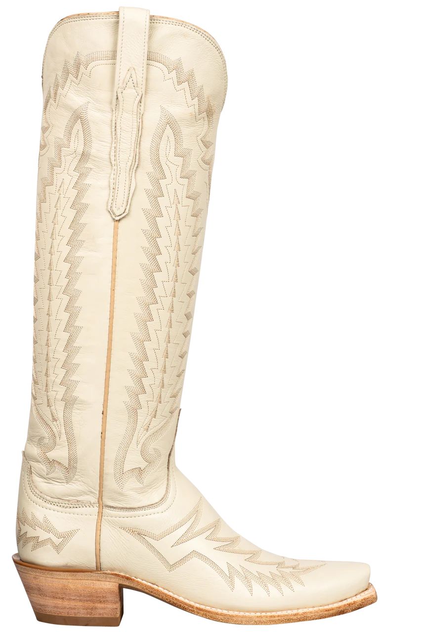 Lucchese Women's Cream Priscilla Cowgirl Boots | Pinto Ranch | Pinto Ranch