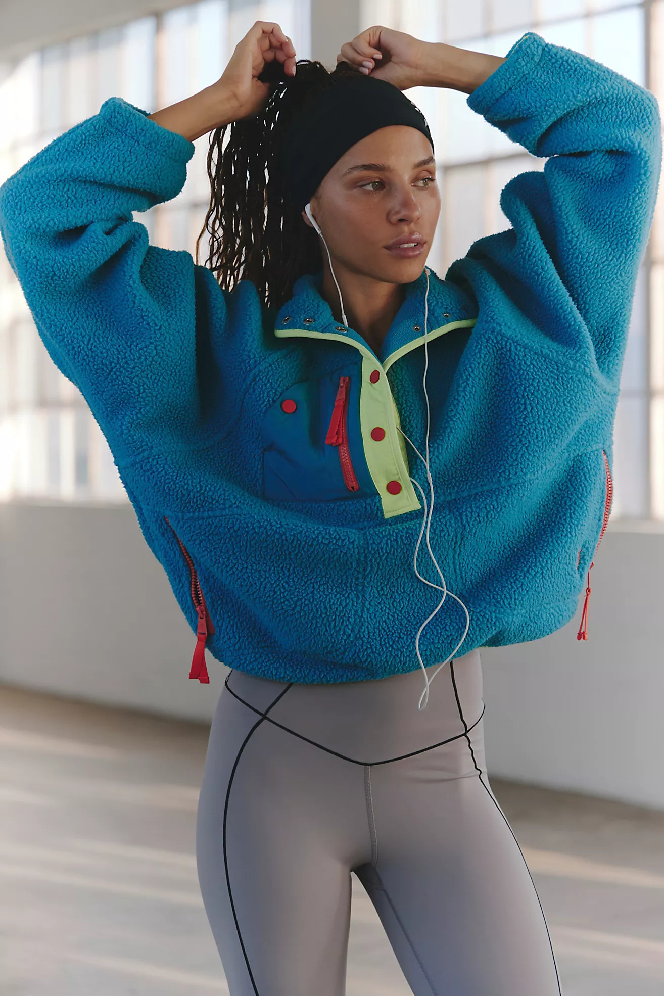 Hit The Slopes Colorblock Fleece Pullover | Free People (Global - UK&FR Excluded)