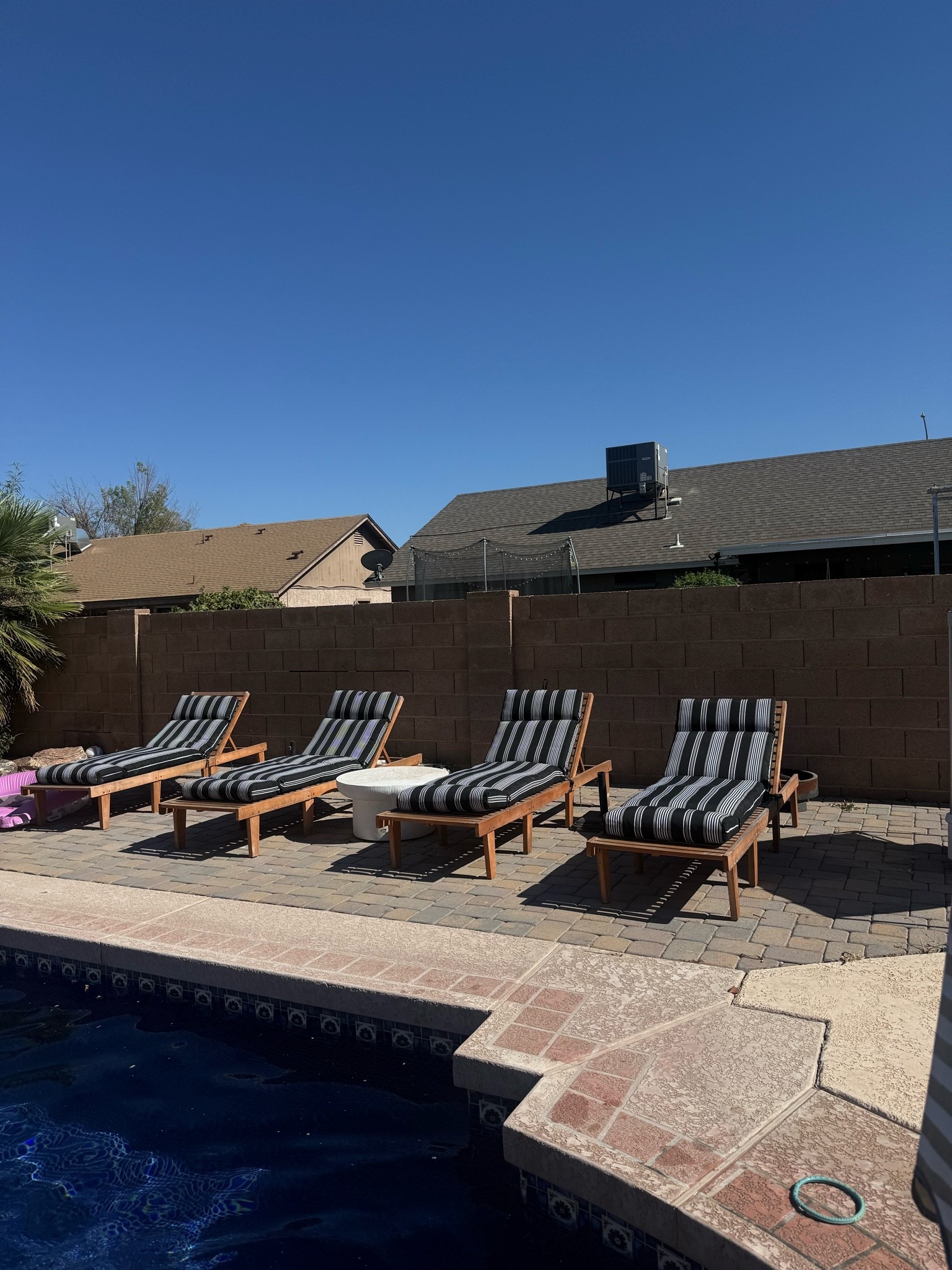 Obsessed with our new pool chair cushions! Under $50 for a set of 2, on sale now!

#LTKSeasonal #LTKHome