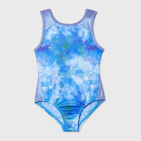 Toddler Girls' Galaxy Gymnastics Leotard - More Than Magic™ Blue | Target