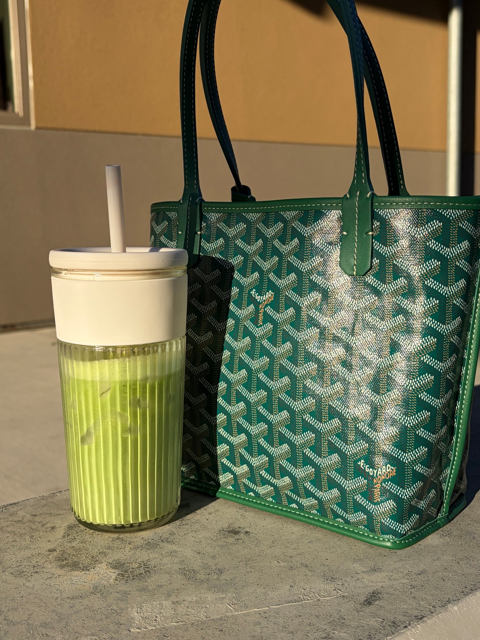 Matcha & Goyard 

#LTKdayinmylife #LTKSeasonal #LTKselfcare