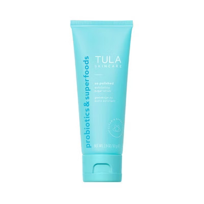 TULA SKINCARE So Polished Exfoliating Sugar Scrub - 2.9oz - Ulta Beauty: Liquid Face Cleanser, Contains Probiotics, Recommended for Combination Skin | Target