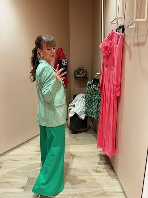 Me+Em - Textured Prince of Wales Check Blazer and Wide Leg Pant

#LTKstyletip #LTKworkwear