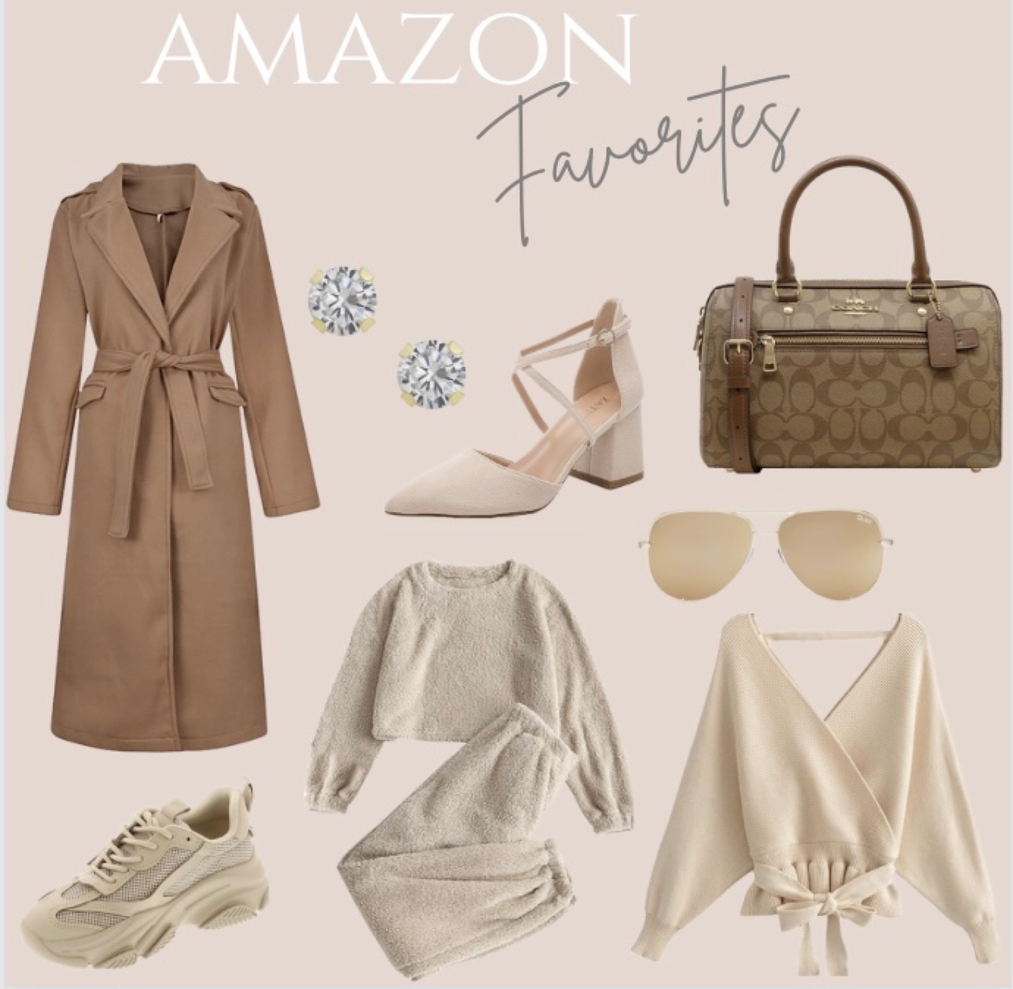 Amazon Favorites. Long Winter Coat. Handbag. Heels. Sweater. Stud Earrings. Sneakers. Heels. Sunglasses  

Follow my shop @allaboutastyle on the @shop.LTK app to shop this post and get my exclusive app-only content!

#liketkit #LTKshoecrush #LTKstyletip #LTKSeasonal
@shop.ltk
https://liketk.it/3QKRI