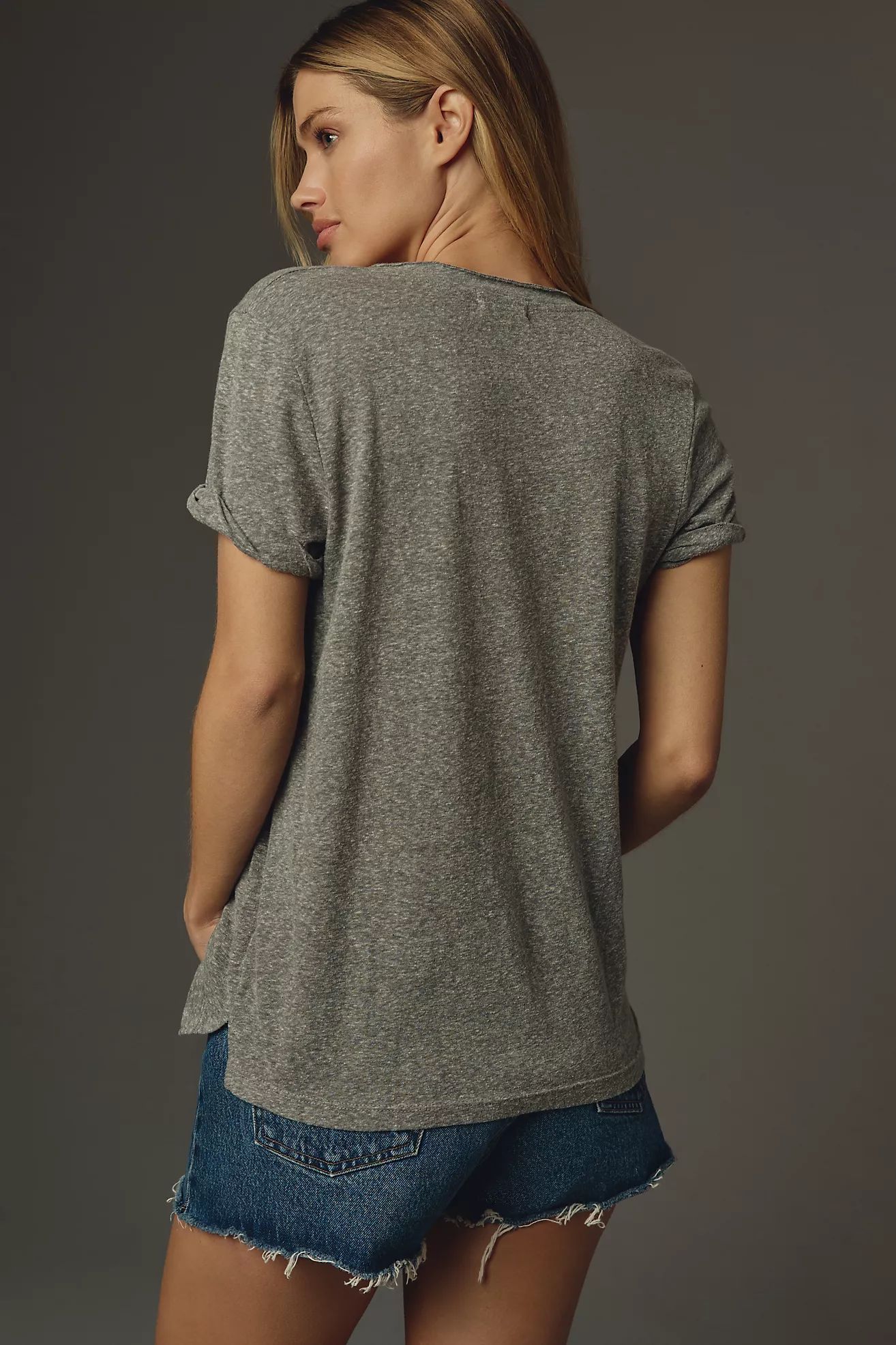 The Lars Classic V-Neck Tee by T.La | Anthropologie (US)