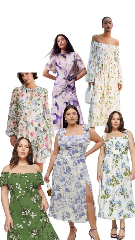 Plus Size Floral Dress Edit 