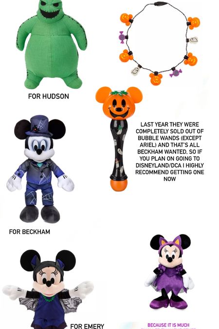 Halloween Disney things 
